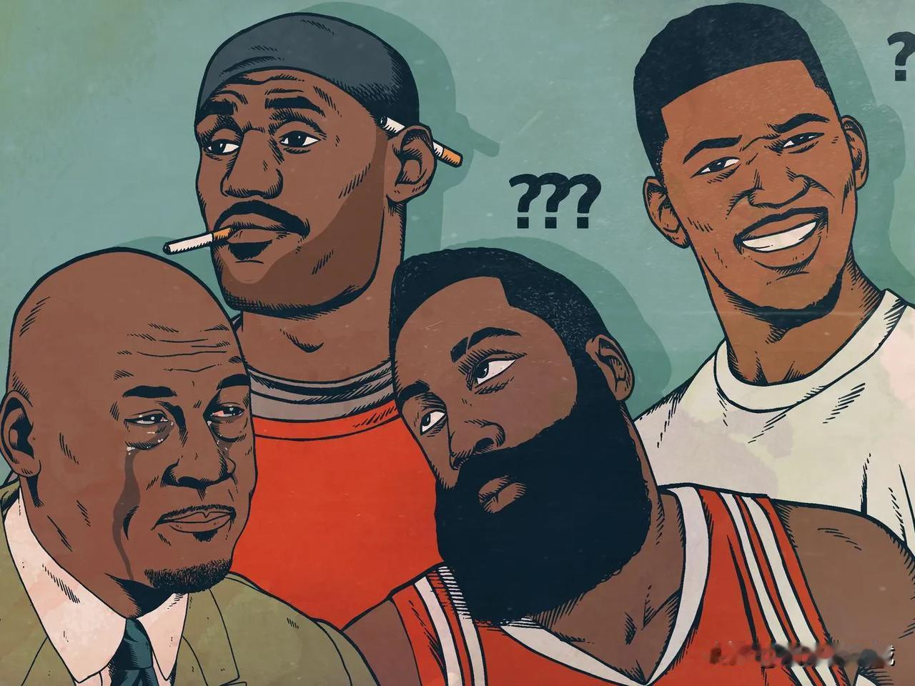 在你看过的NBA比赛中，你个人认为最不配做球队老大，但是球队却执意培养的球员是谁