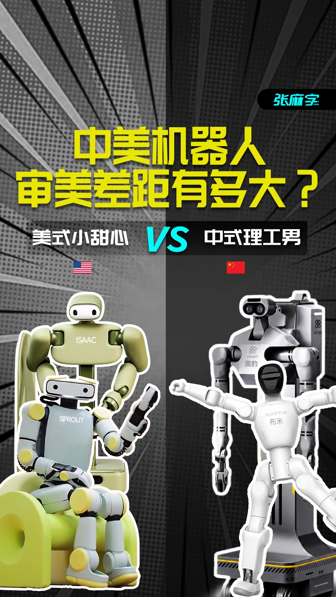 中美机器人审美差距有多大？