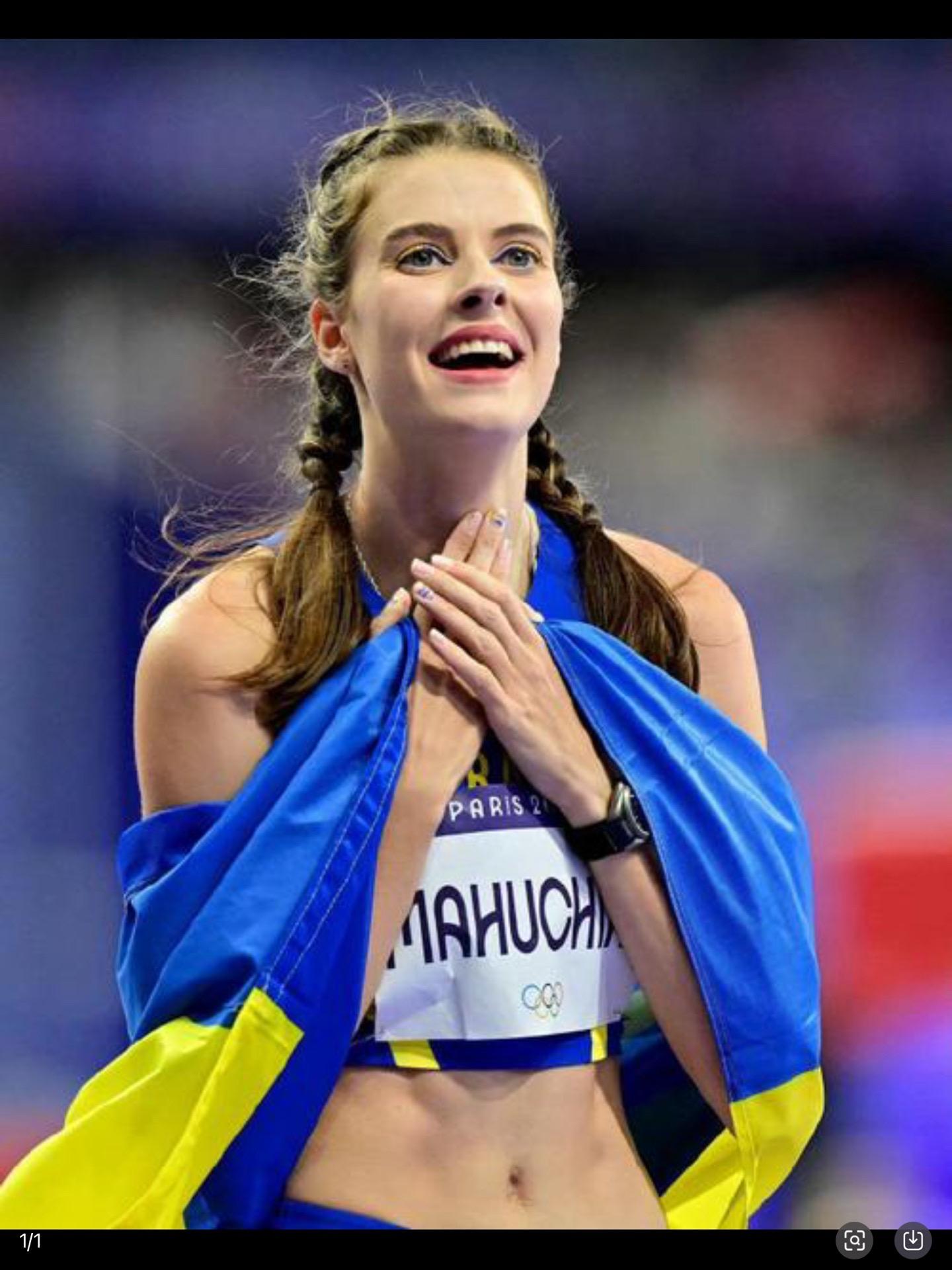 乌克兰女飞人神一样的存在。