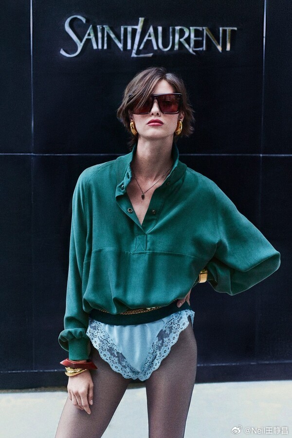 SAINT LAURENT  2026 早春系列Anthony Vaccarel