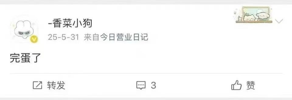 完蛋了 