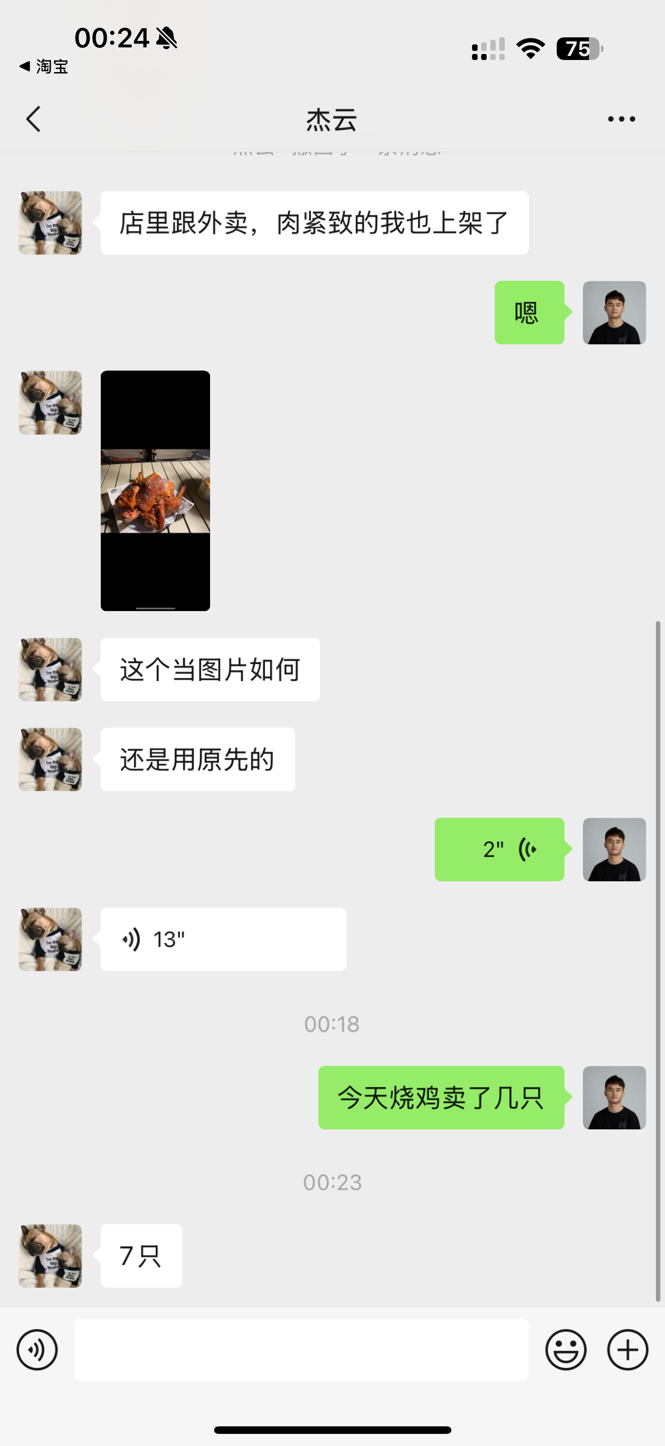 天台精酿转型日记 全世界晚安，今天烧鸡只卖了7只。[泪]  ​​​