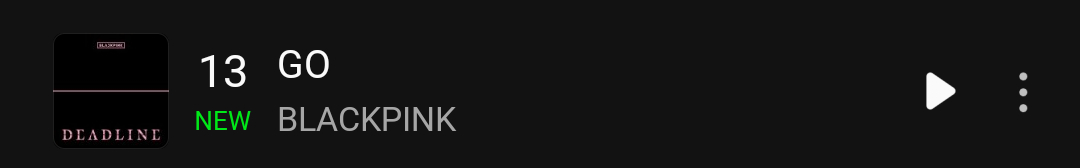 【Theqoo】BLACKPINK迷你三辑《DEADLINE》主打曲<GO>及收