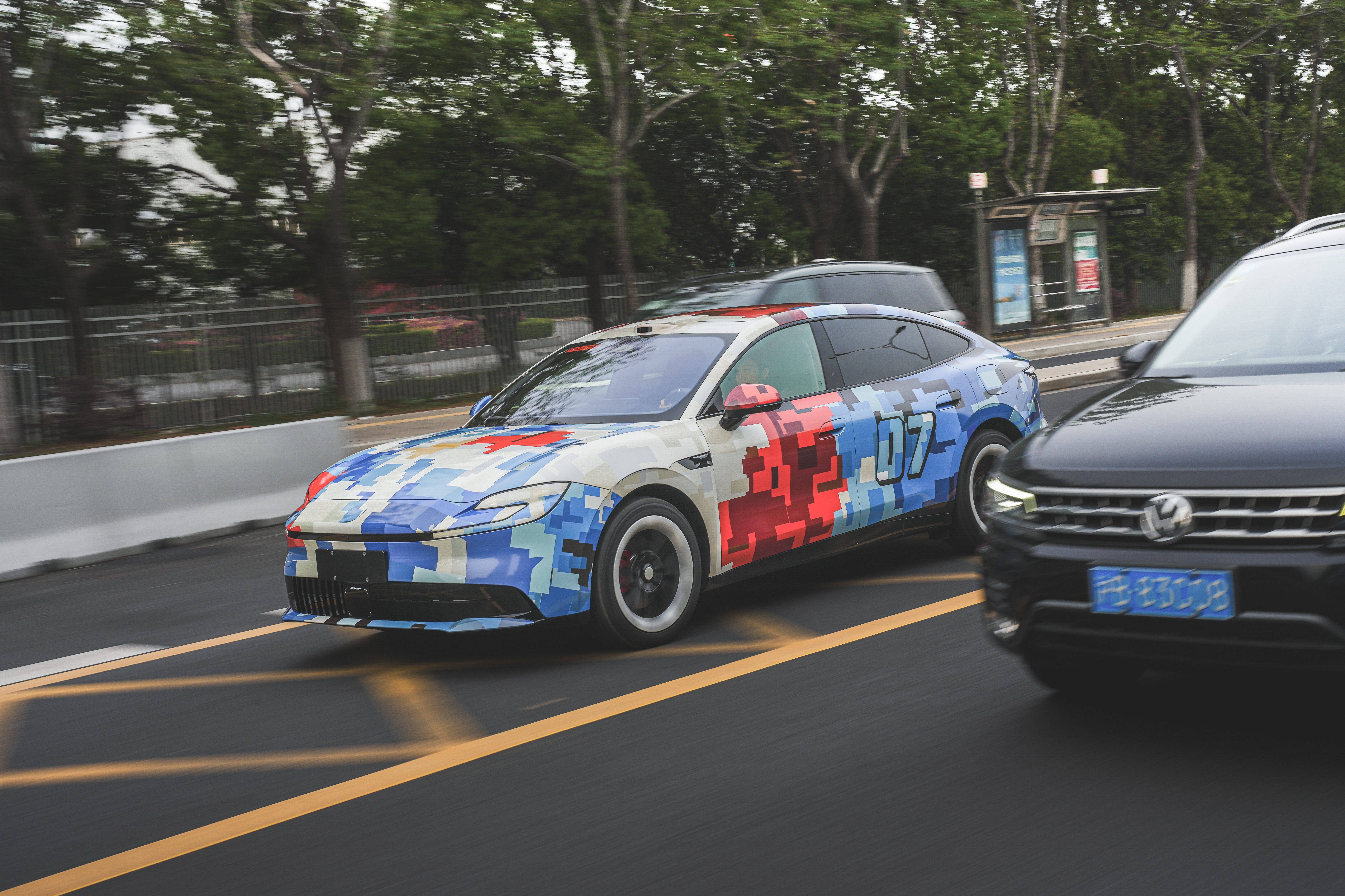 疑似MG07谍照曝光 疑似MG07的工程路试伪装车谍照已经曝光了，整个姿态还是比