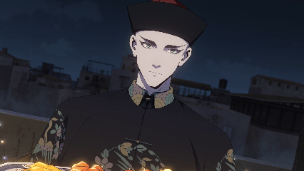 国漫第一款三百岁的美强惨《谷围南亭》第7集刀到窒息！王爷利落挥刀救高影，帅得心疼