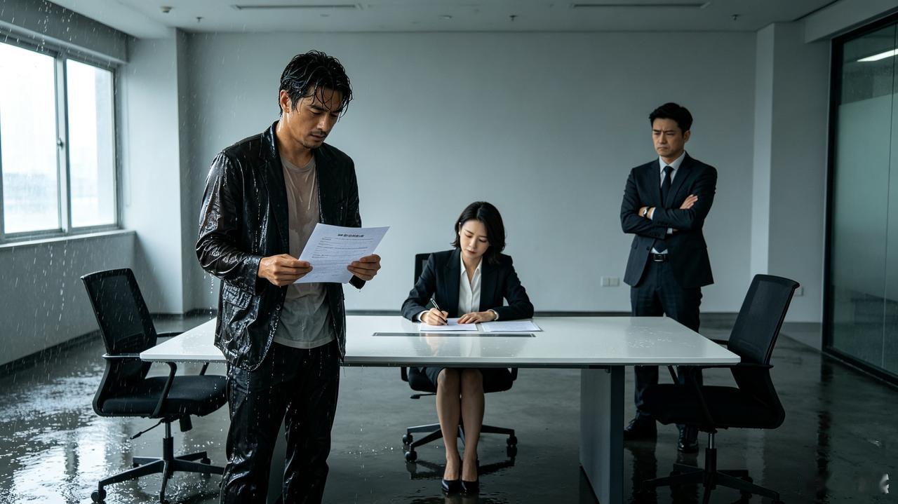 男助理当众泼我水后，我递上离职申请，未婚妻看都没看就签字同意，3天后74份终止合