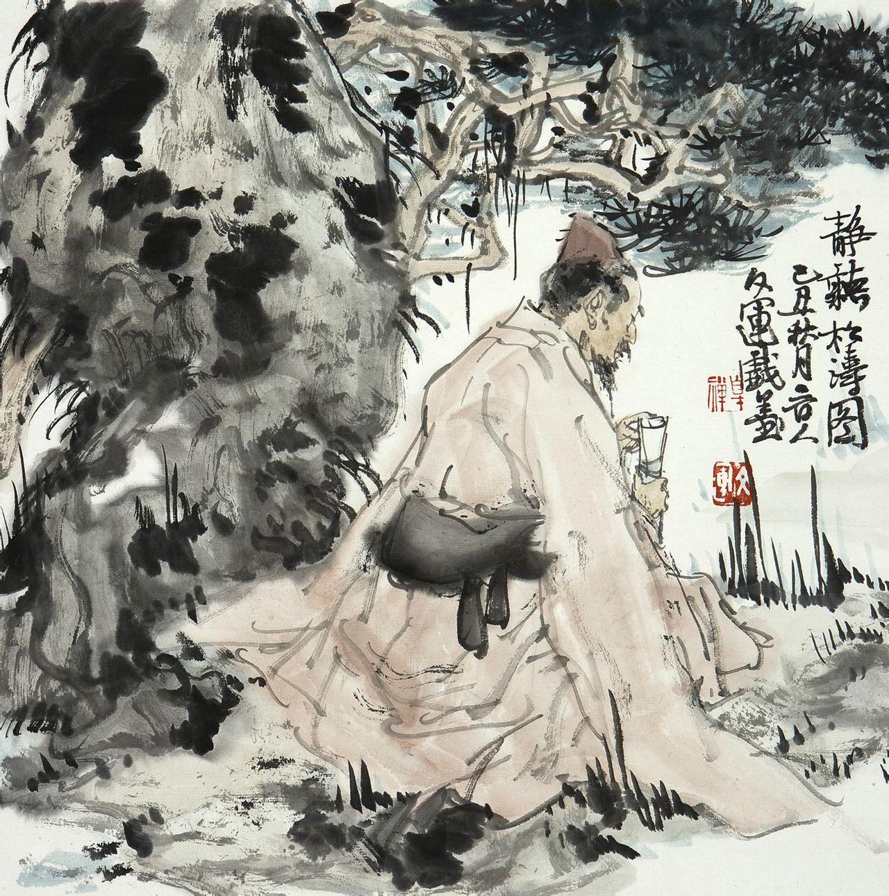 上联：闲来且与松涛语
下联：[玫瑰]

网络图片/诚谢侵删