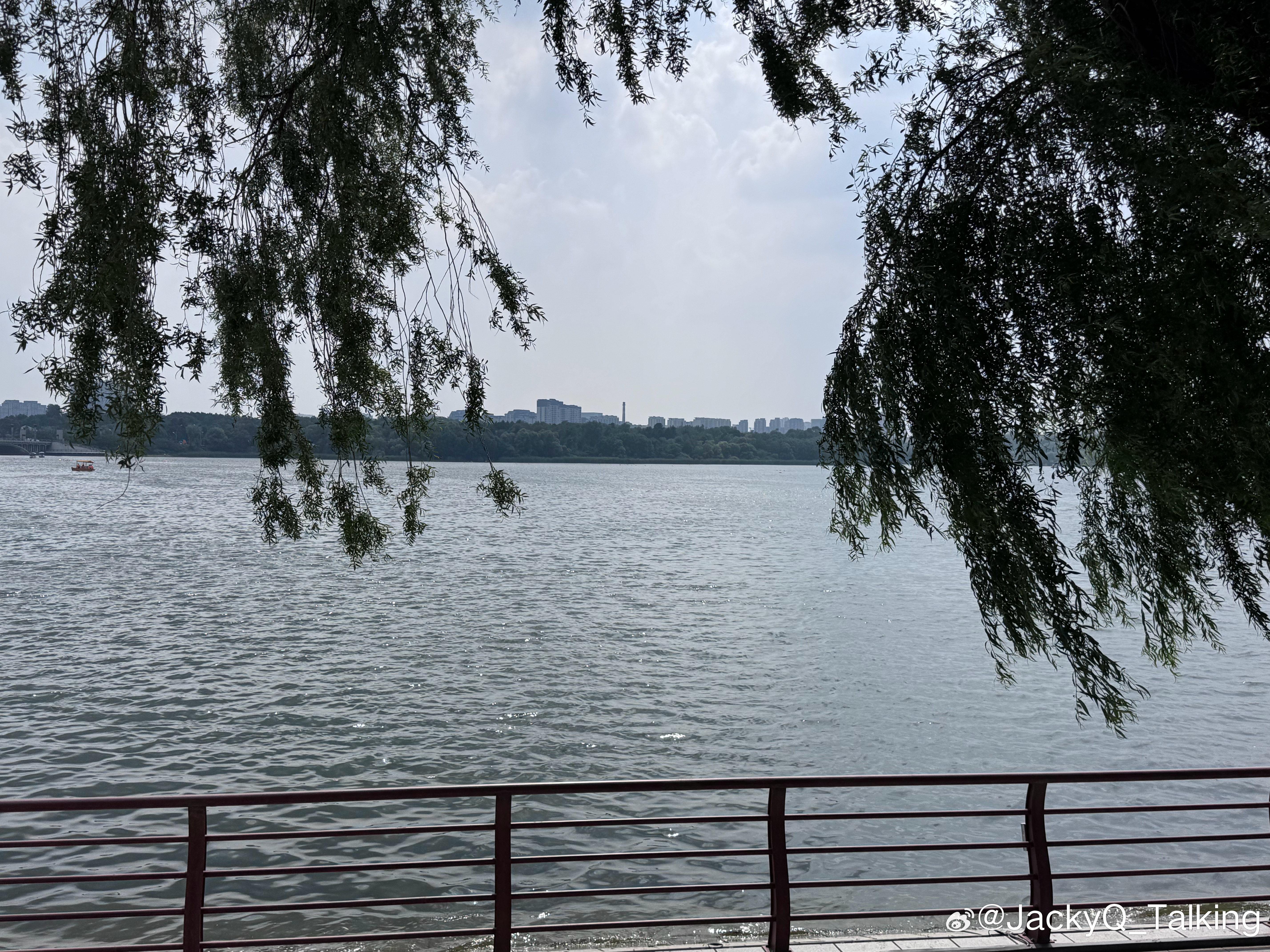 很喜欢长春，同样是31度，湖边阴凉地方一吹，舒服的想要睡觉。上海今天天气也还可以