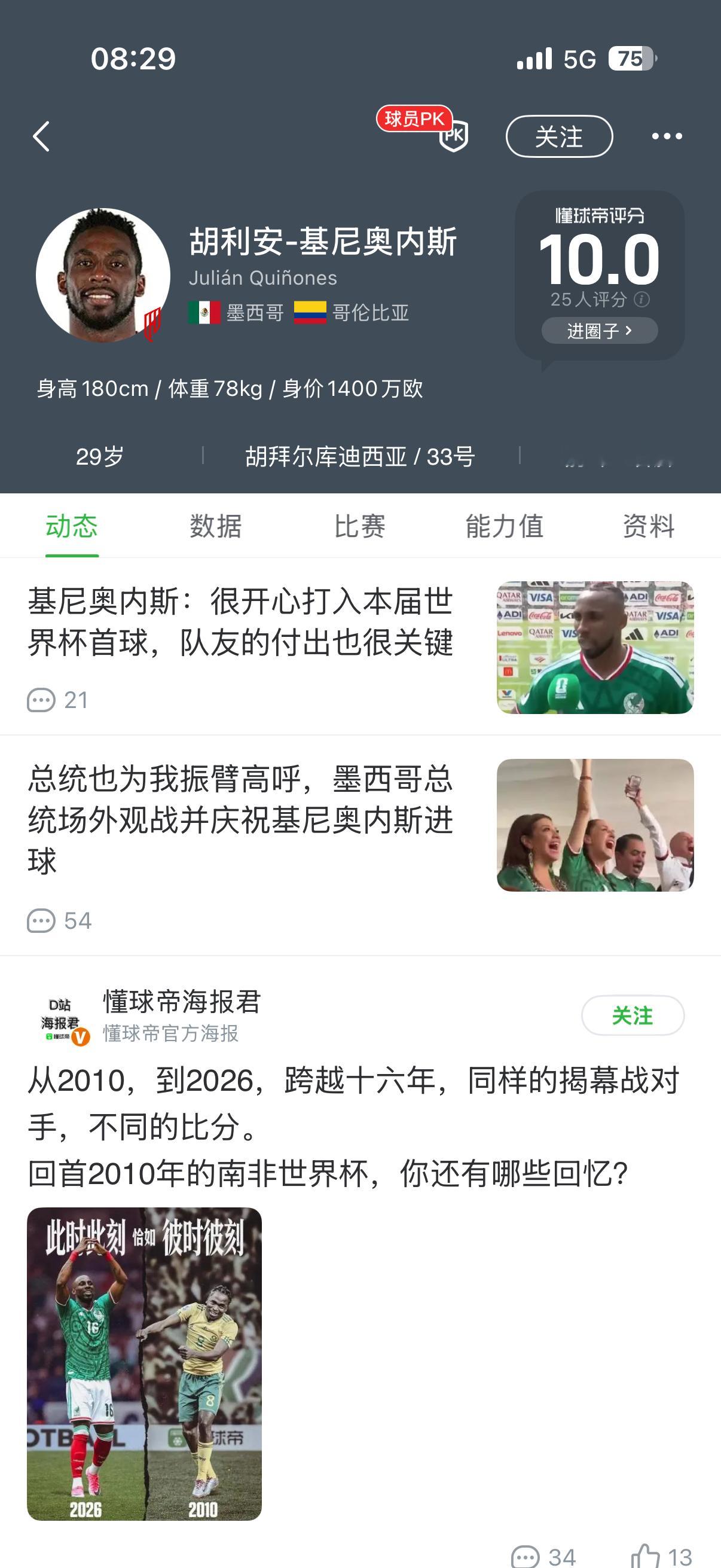 墨西哥2比0南非我就说我咋看进首球的这个人这么眼熟…原来是本赛季沙特联赛金靴 无