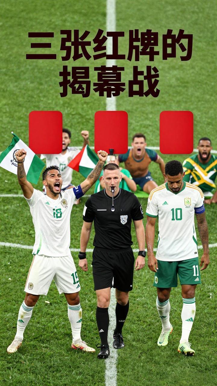 红牌比进球多！墨西哥破96年魔咒，这场揭幕战比剧本还疯

2026美加墨世界杯揭