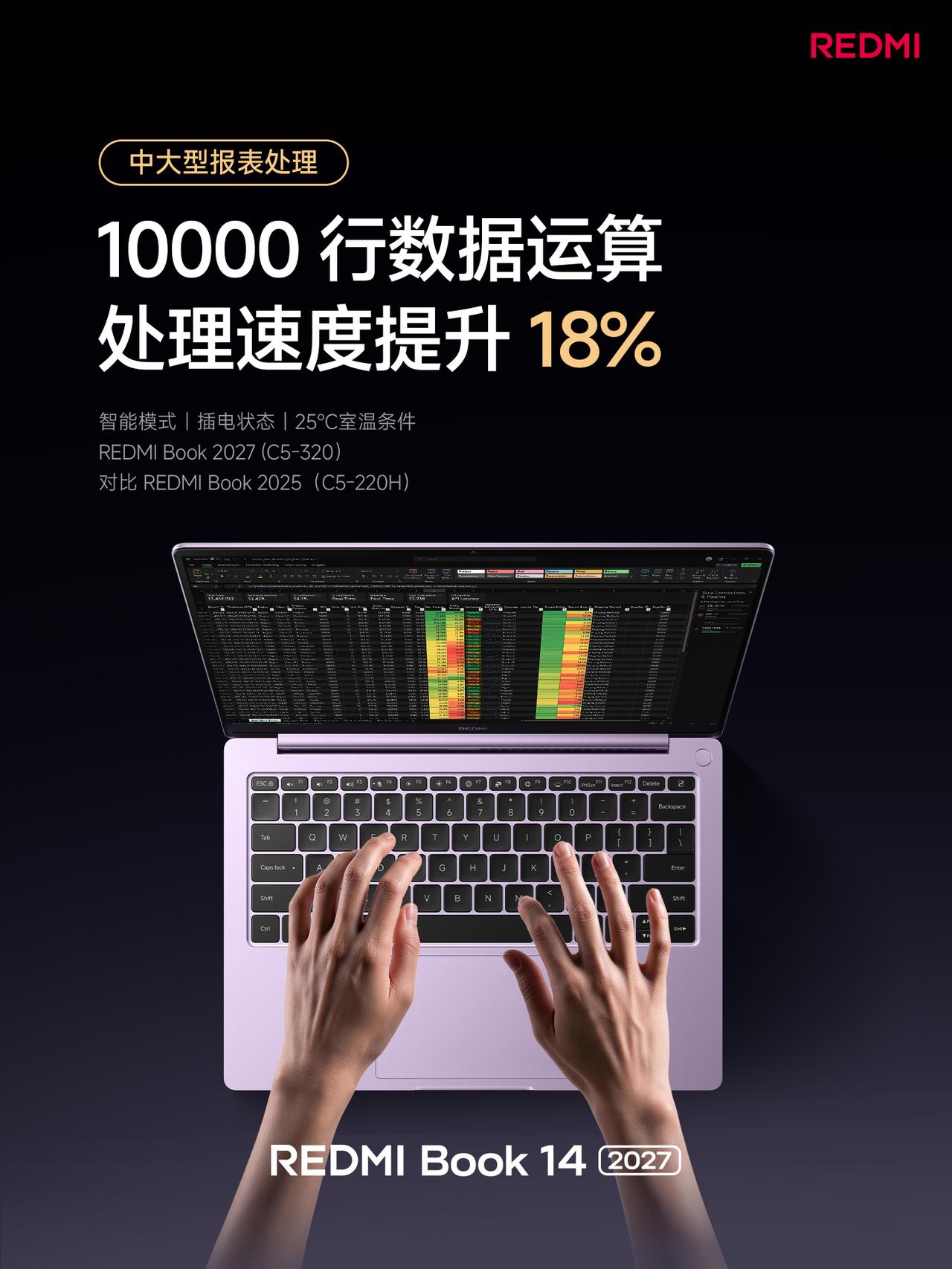 本次K100标准版发布会也带来了其他生态产品，比如REDMI Book 2027