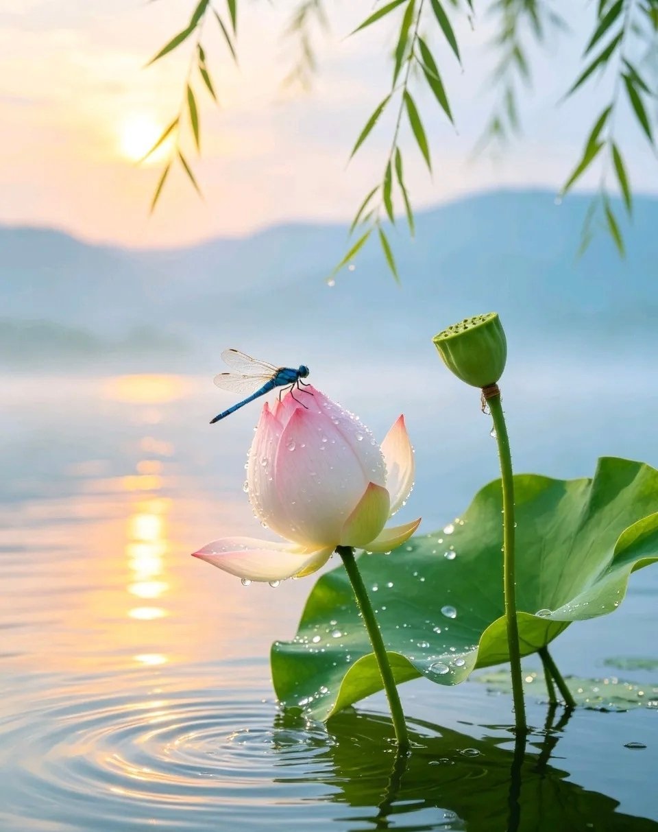 荷花 