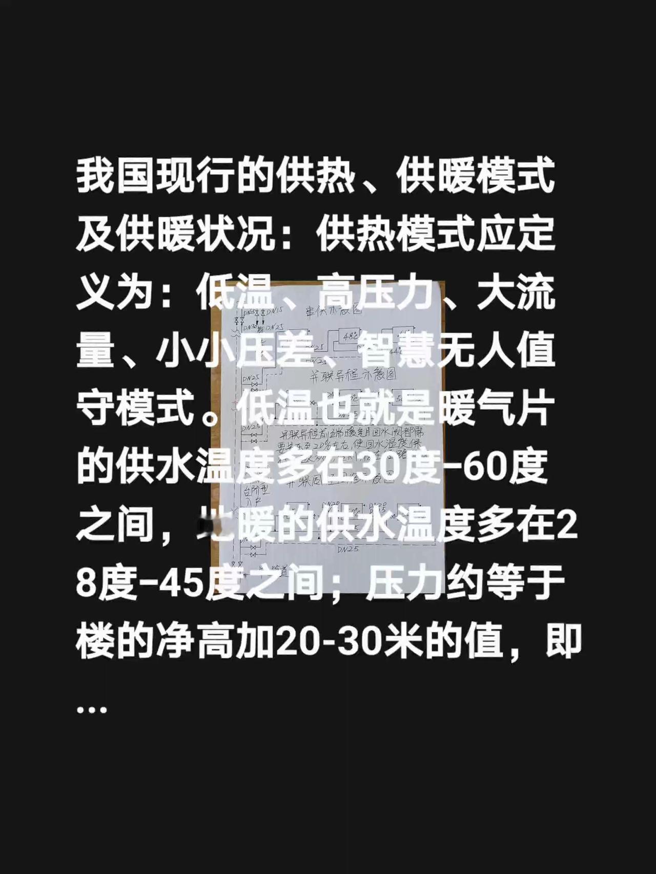我评论了@东营旧房找荆聪 的作品：
我国现行的供热、供暖模式及供暖状况：供热模式