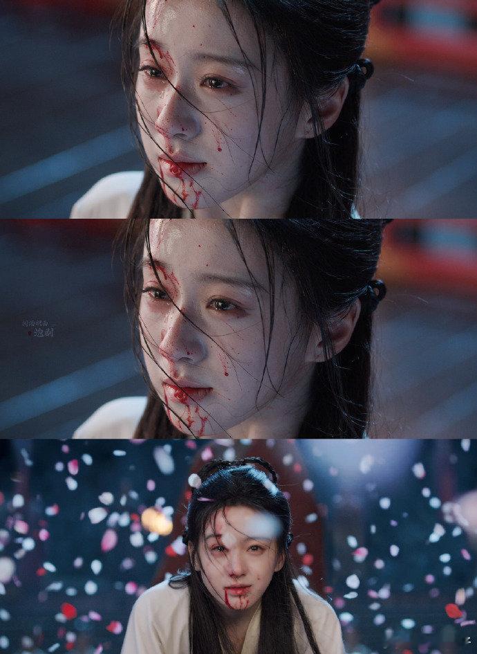 包上恩一滴血泪我碎了 包上恩在《江湖夜雨十年灯》里蔡昭受刑的这一幕，视觉冲击力爆