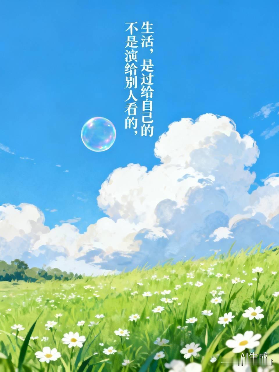 生活，是过给自己的，不是演给别人看的。
常常刷朋友圈，看到别人晒这晒那，心里就失