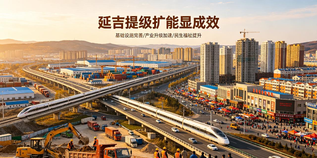 延吉提级扩能显成效

近年来，延吉市紧扣高质量发展主线，以“提级扩能”为核心引擎