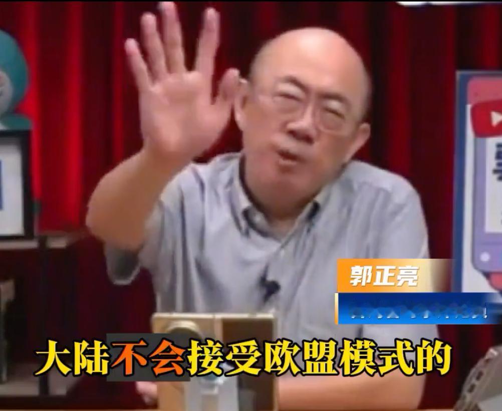 毋庸置疑，在两岸问题上，中国绝不会接受“欧盟模式”！

回顾郑丽文到访大陆期间讲