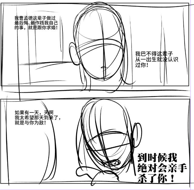 这俩小时我什么也没干，我就让他俩在我的csp里吵了14页，今天曹魏婚姻围城卡了，