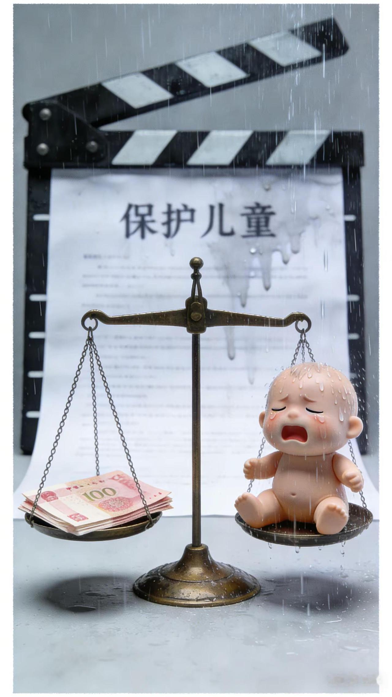 800元片酬，让婴儿淋暴雨拍戏到嘶哑哭泣。近日有演员爆料，某剧组为赶进度，夜里拍