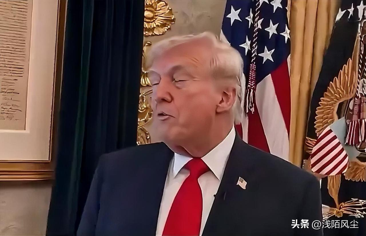 记者:“你觉得未来人们会像谈论华盛顿、林肯那样谈论你吗？”

特朗普:“我不知道