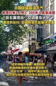 高温让欧洲人彻底明白，原来“中国制造”这么重要！今年夏天热浪席卷欧洲，多个国家都