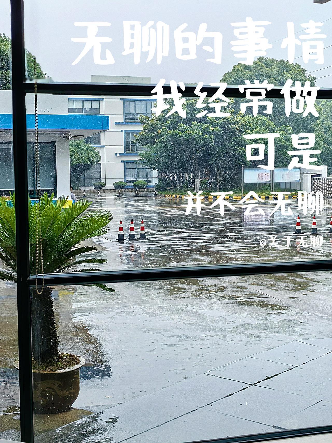 “夏”雨了～

雨天不是坏天气，
是换一种方式看世界。

雨落成诗～

今日天气