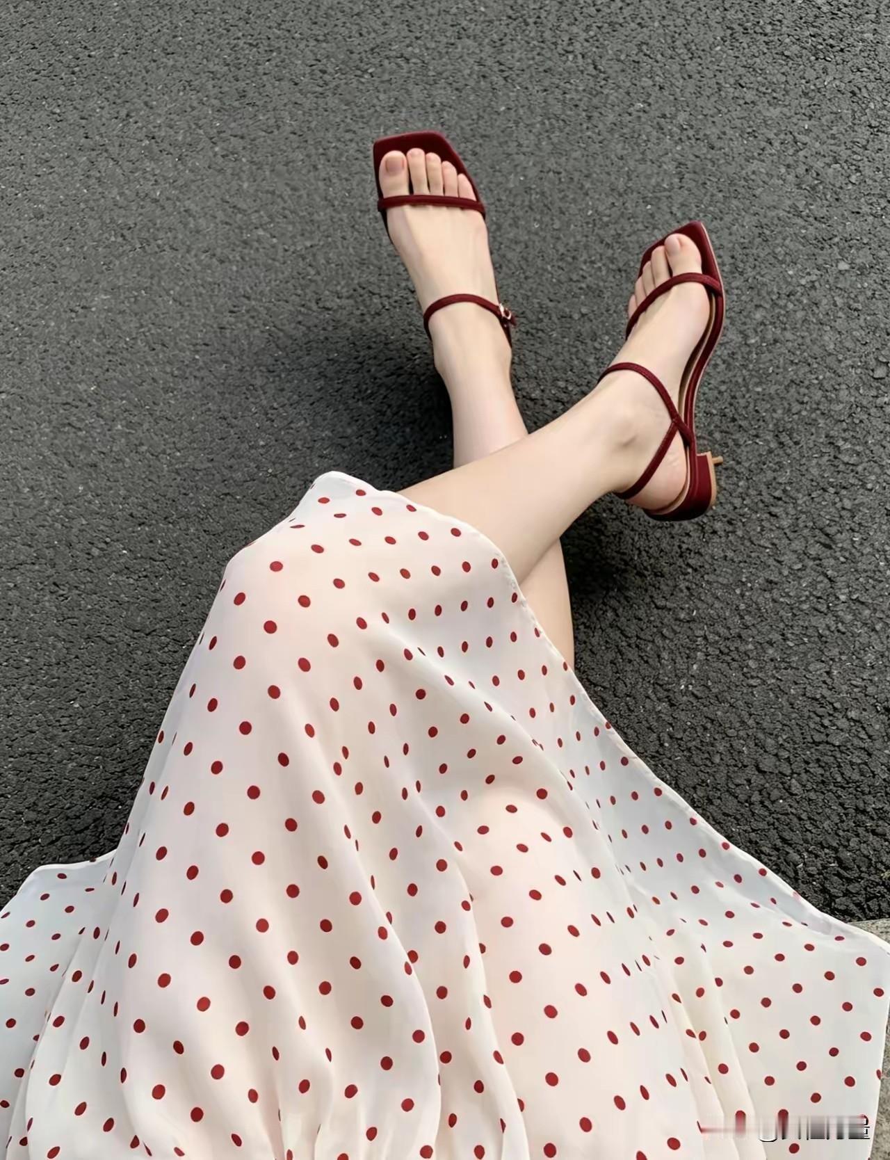 碎花裙始终都是少女心