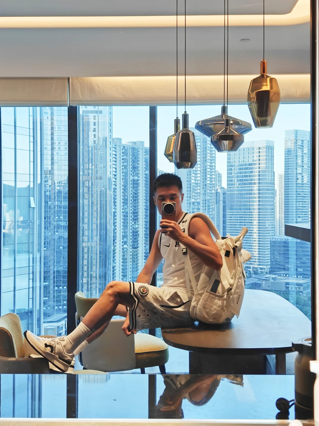 我喜欢在桌子上