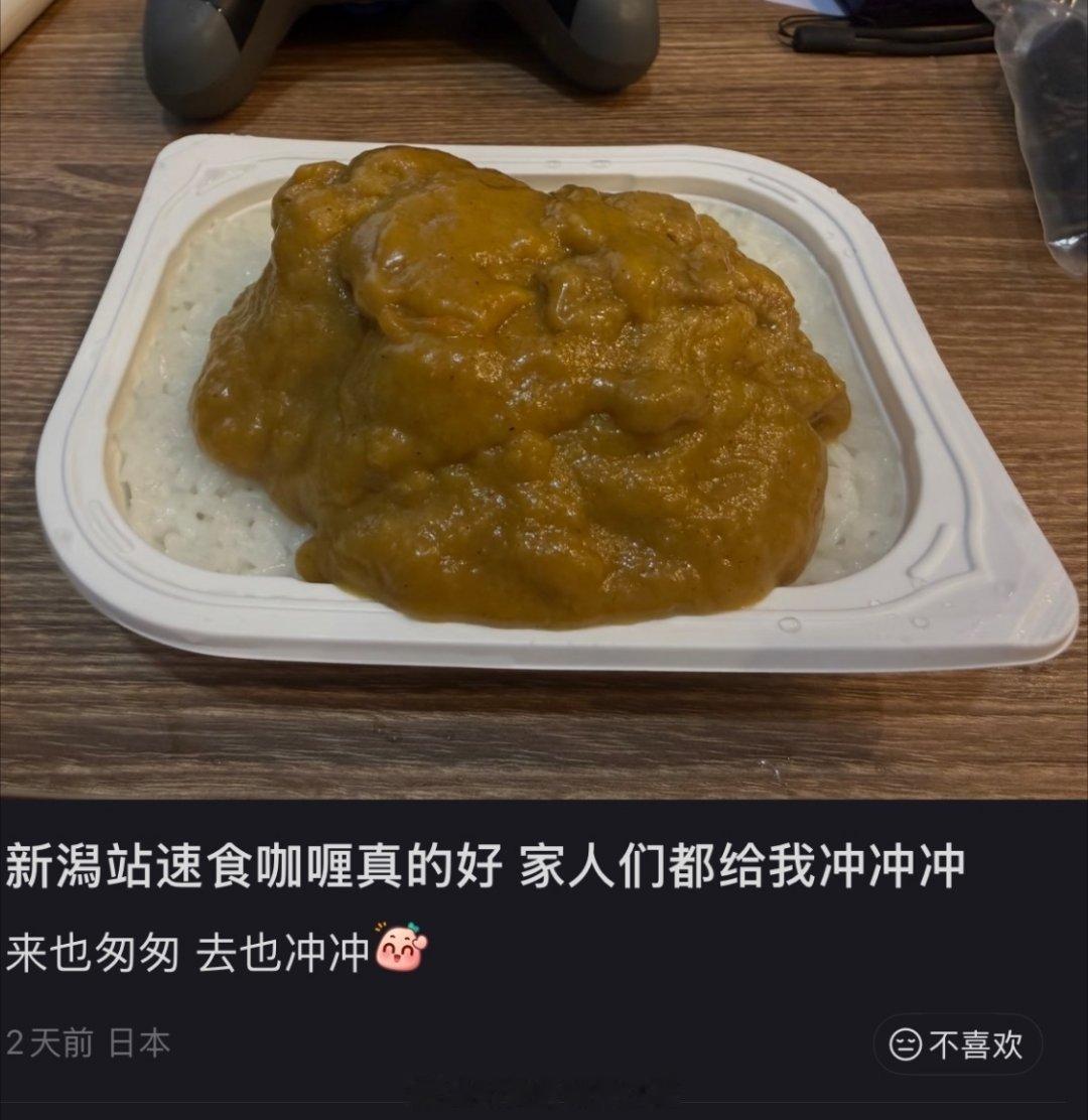 害怕，原来这就是咖喱饭啊，我还以为是💩呢 