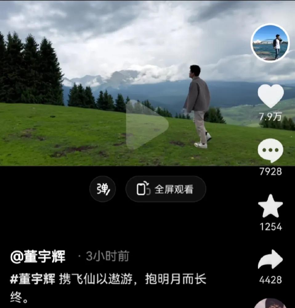 记者问董宇辉：