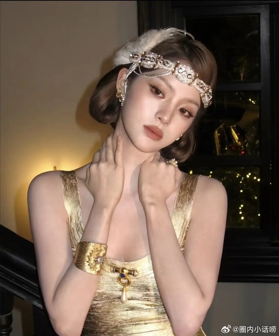 沈月和欧阳娜娜撞造型了。对比之下谁赢了？ 