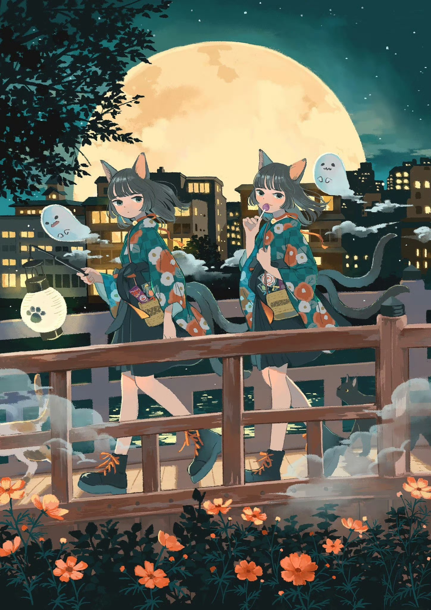 夏日企画壁纸头像日本插画师 haaaaamin（はーみん / hamin） 