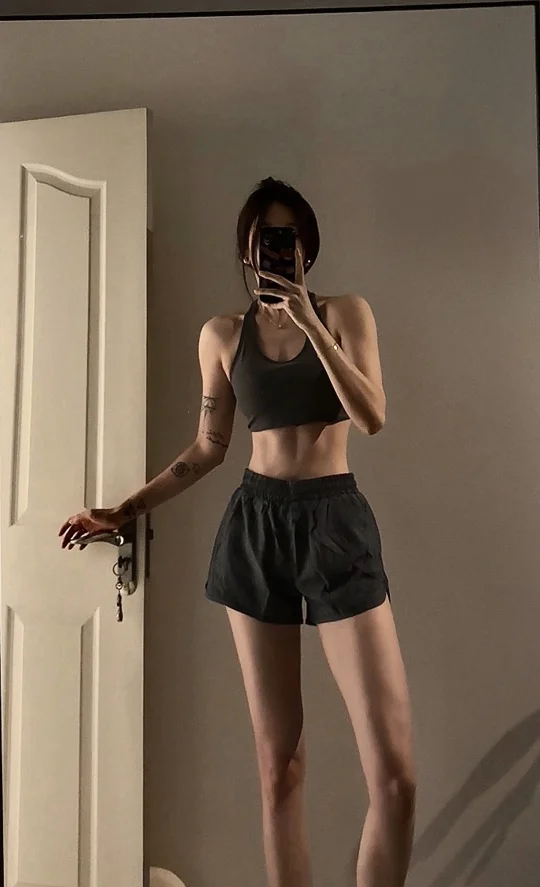 一点点训练痕迹