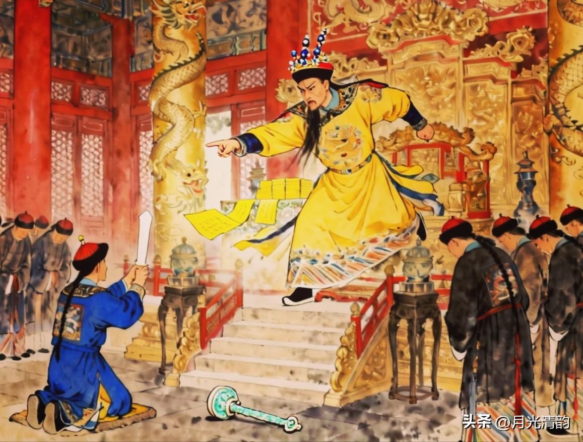 皇帝亲自走下龙椅、当众拉扯推搡当朝一品大学士——康熙四十八年正月，乾清宫大朝会。