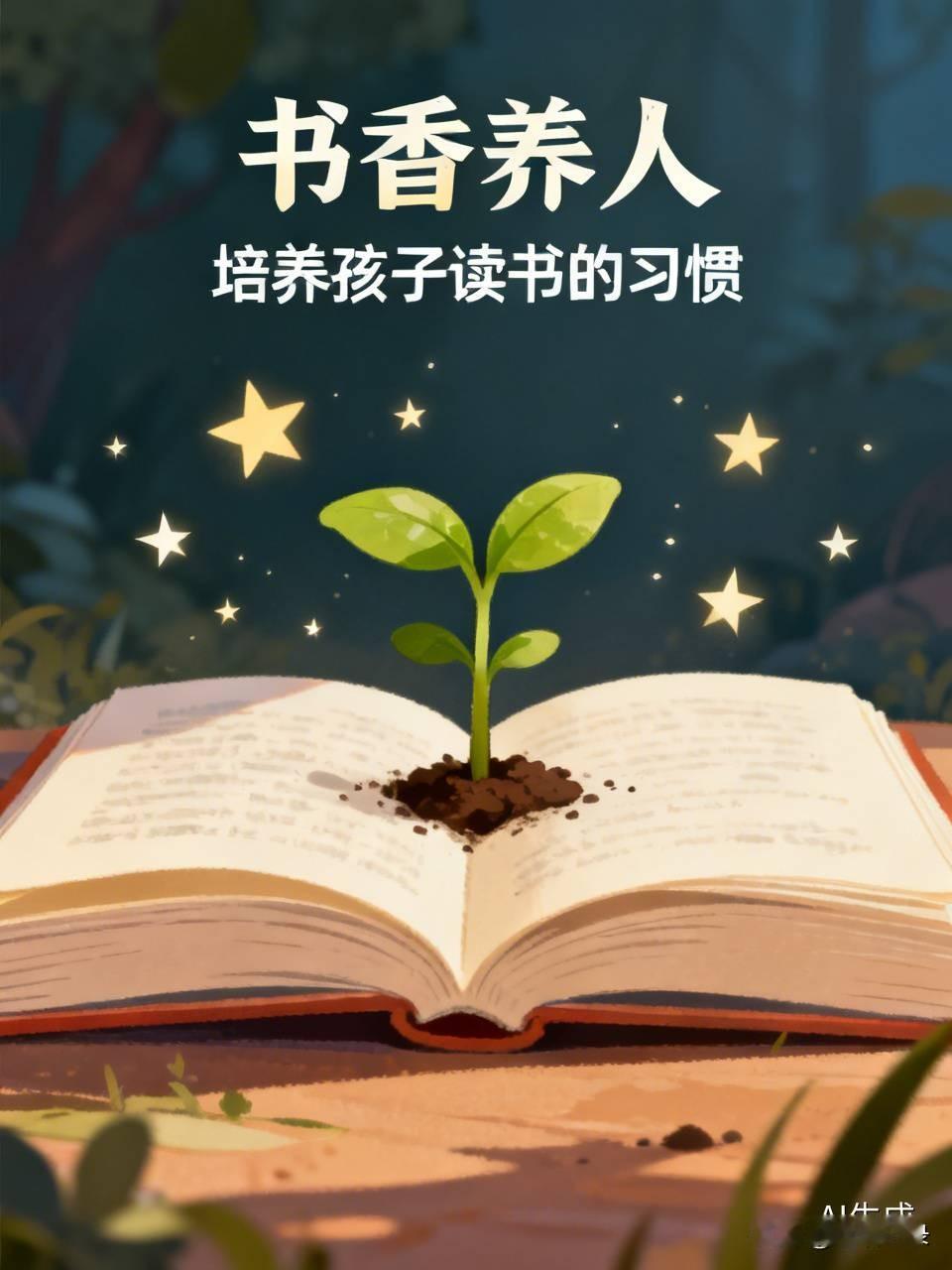 书香最养人
一定
培养孩子
爱读书的习惯