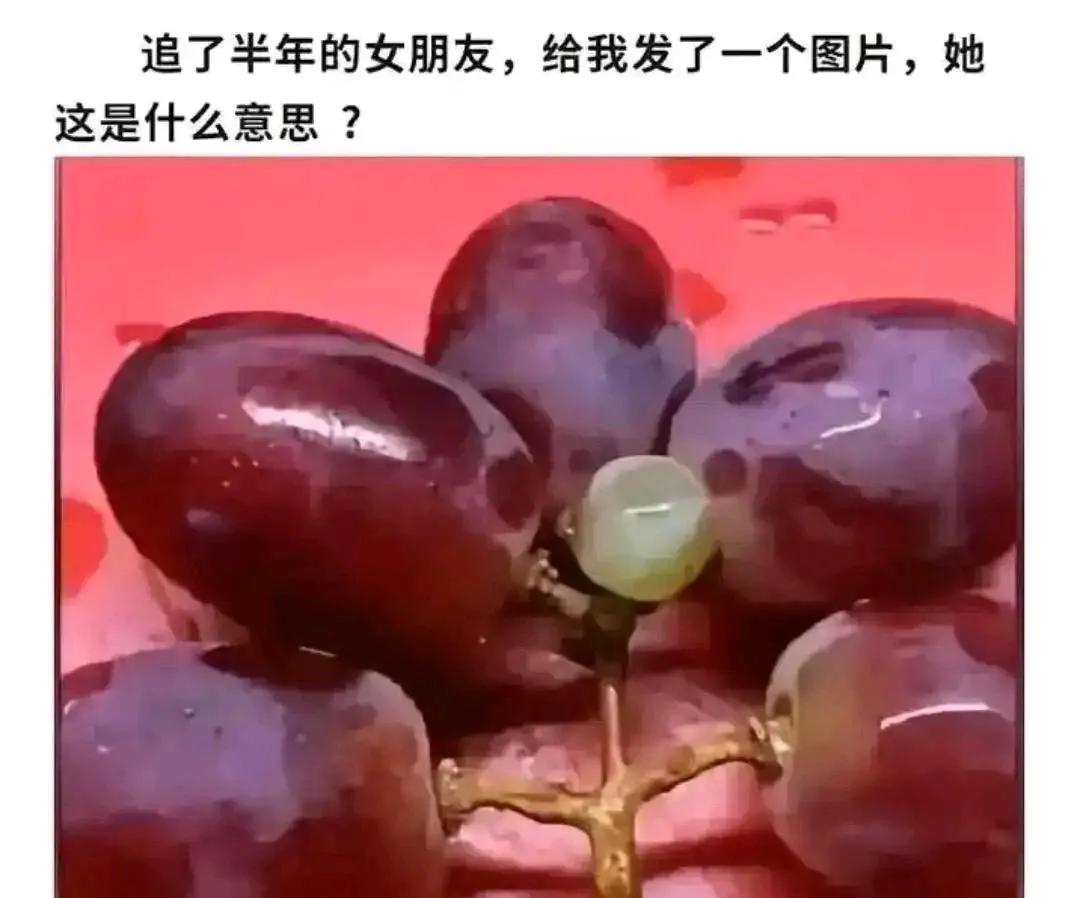 网友: 谁懂啊？女朋友这到底是想表达什么？求大神解答？[what]