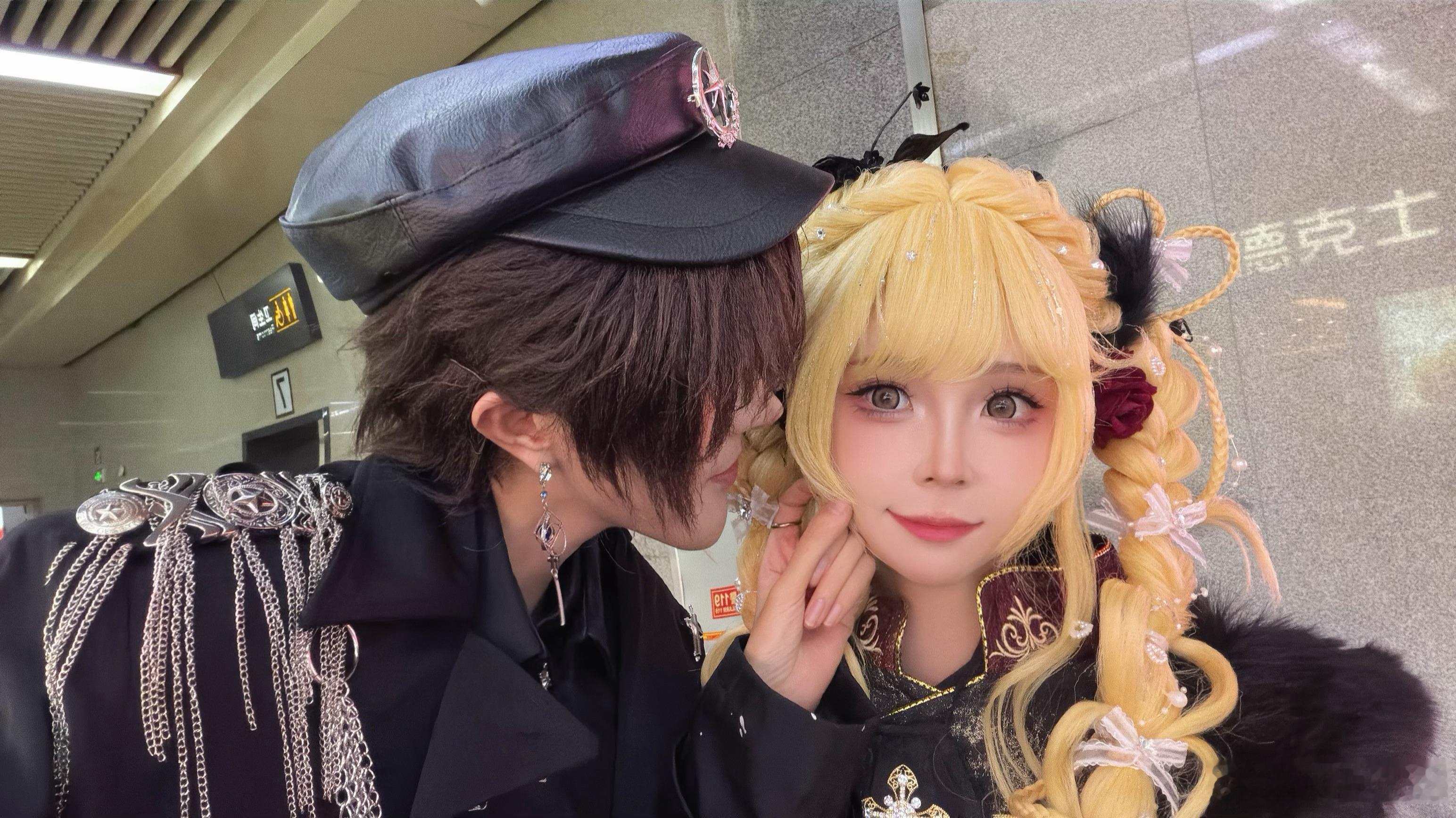 冬夏saki[超话]安柒Annie[超话] 补一张合影 [手指比心]明天就是厄耳