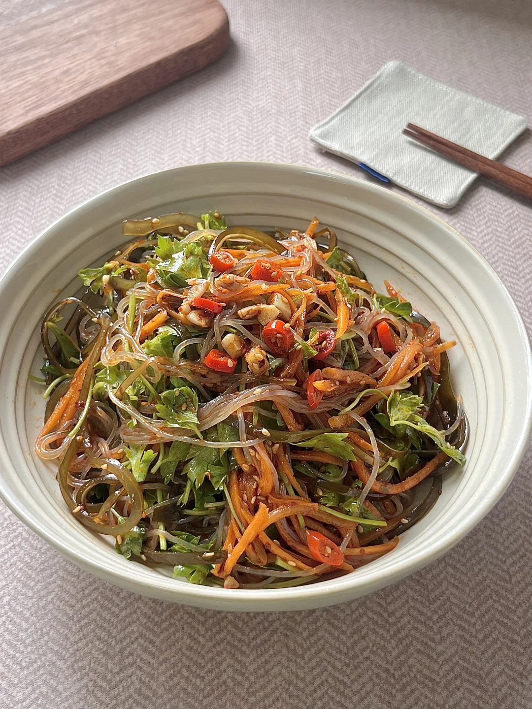 夏天就爱吃凉拌三丝🤤清清爽爽🥕麻麻辣辣