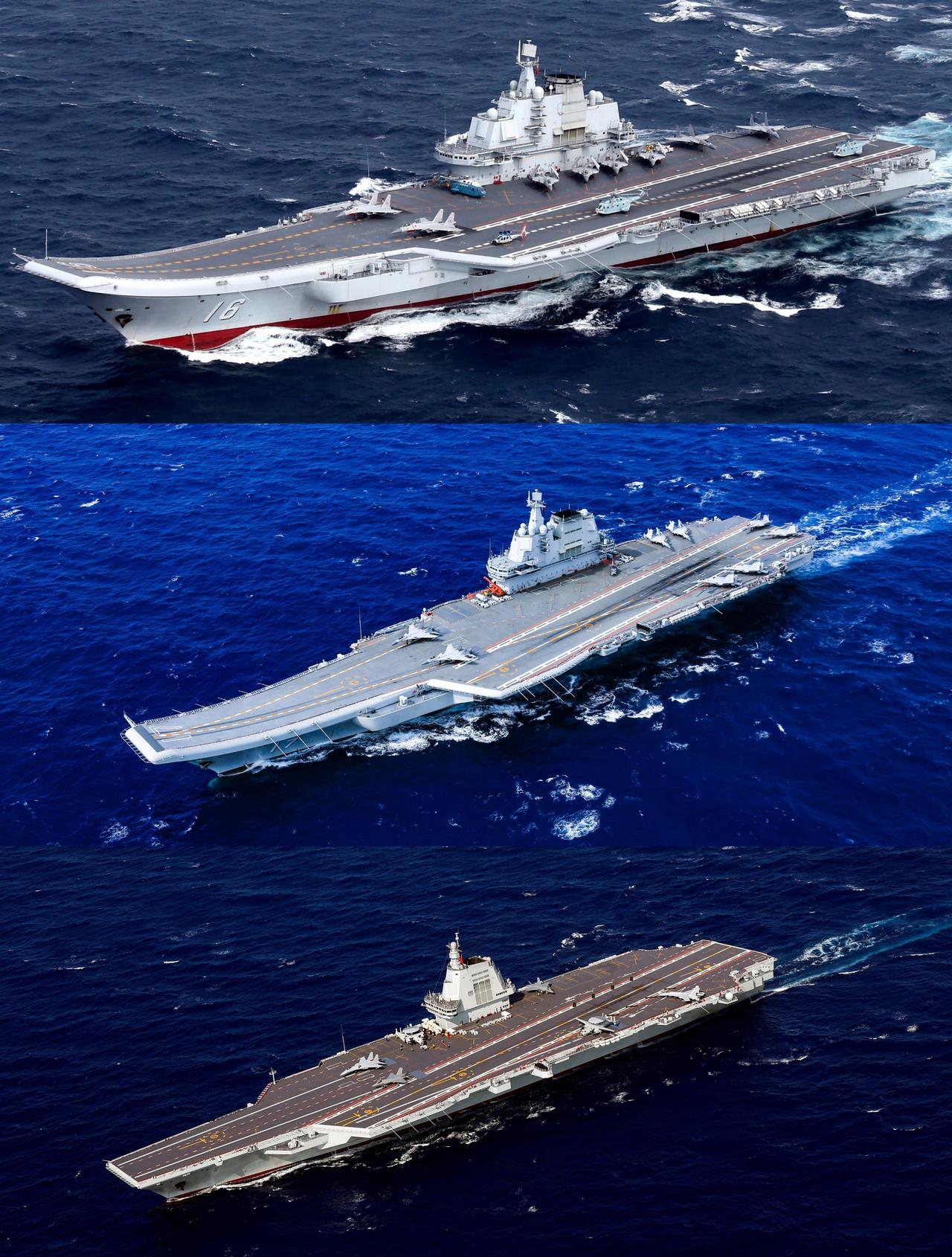 人民海军三航母时代

快进到福建舰全甲板放飞

开始期待004

烽火问鼎计划福