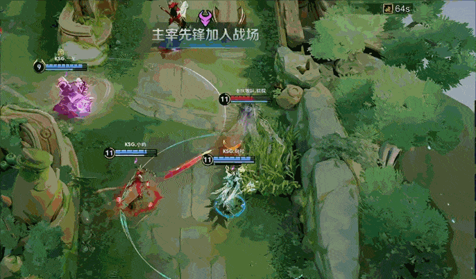 句号杨戬紧追不舍，小屿孙权进场伤害打满狼队上野双双殒命