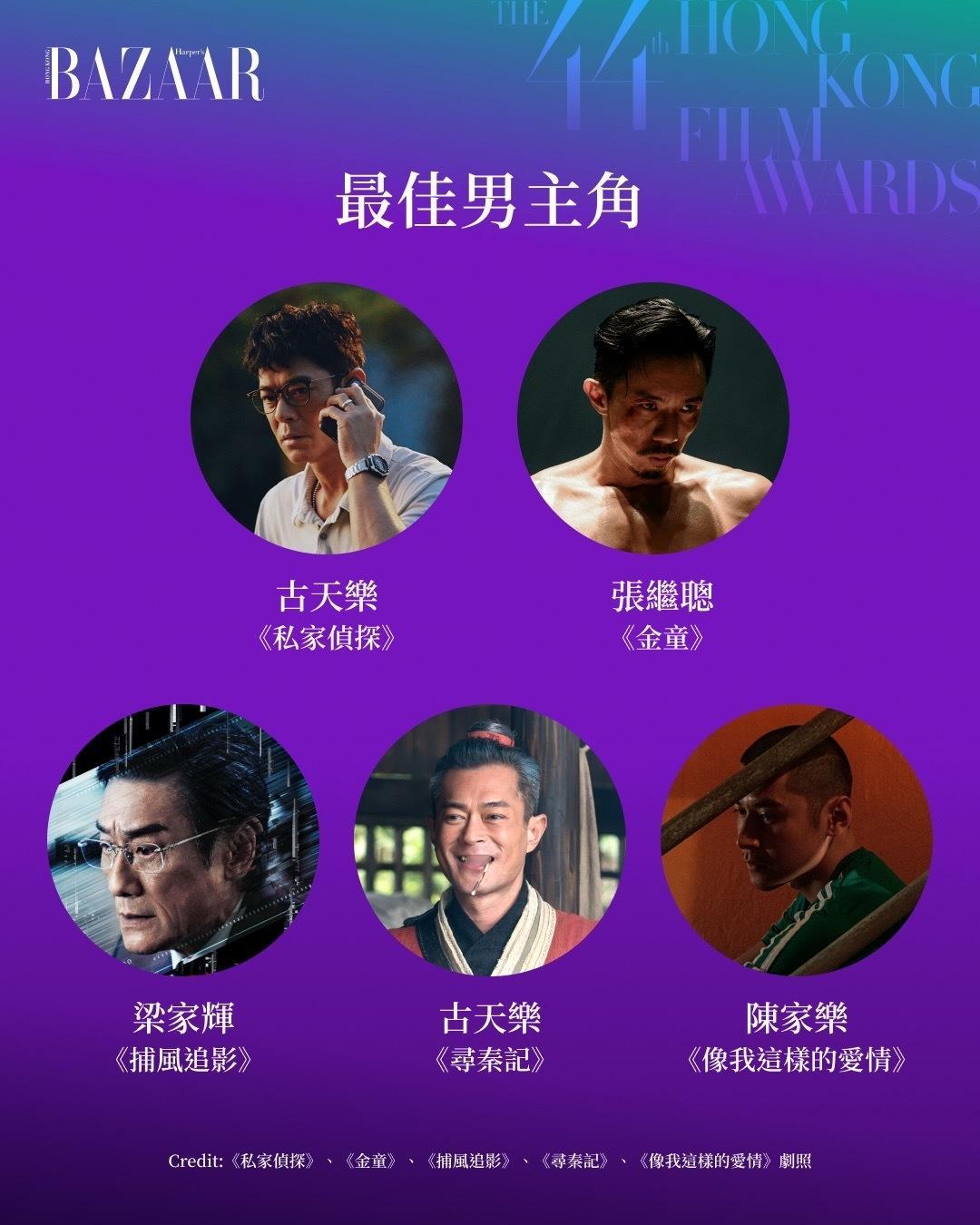 第44届香港电影金像奖今晚举行 