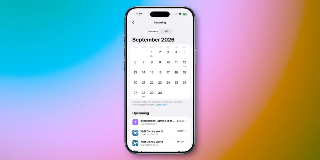 Apple Card上线满7年，还在持续更新。新增的周期交易追踪功能，就是把每月