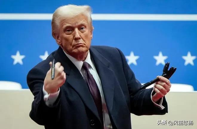 美国有句谚语——打不赢的敌人是朋友。特朗普认为目前美国还打不赢中国（两败俱伤），