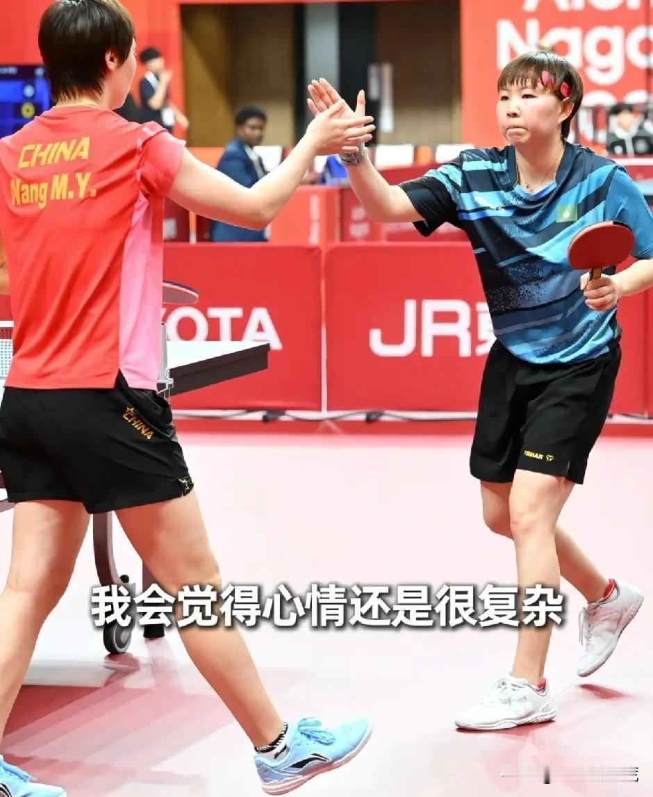 王曼昱1:3输给朱雨玲，我觉得有以下几个原因：

1. 她自己赛后都说了，整个人