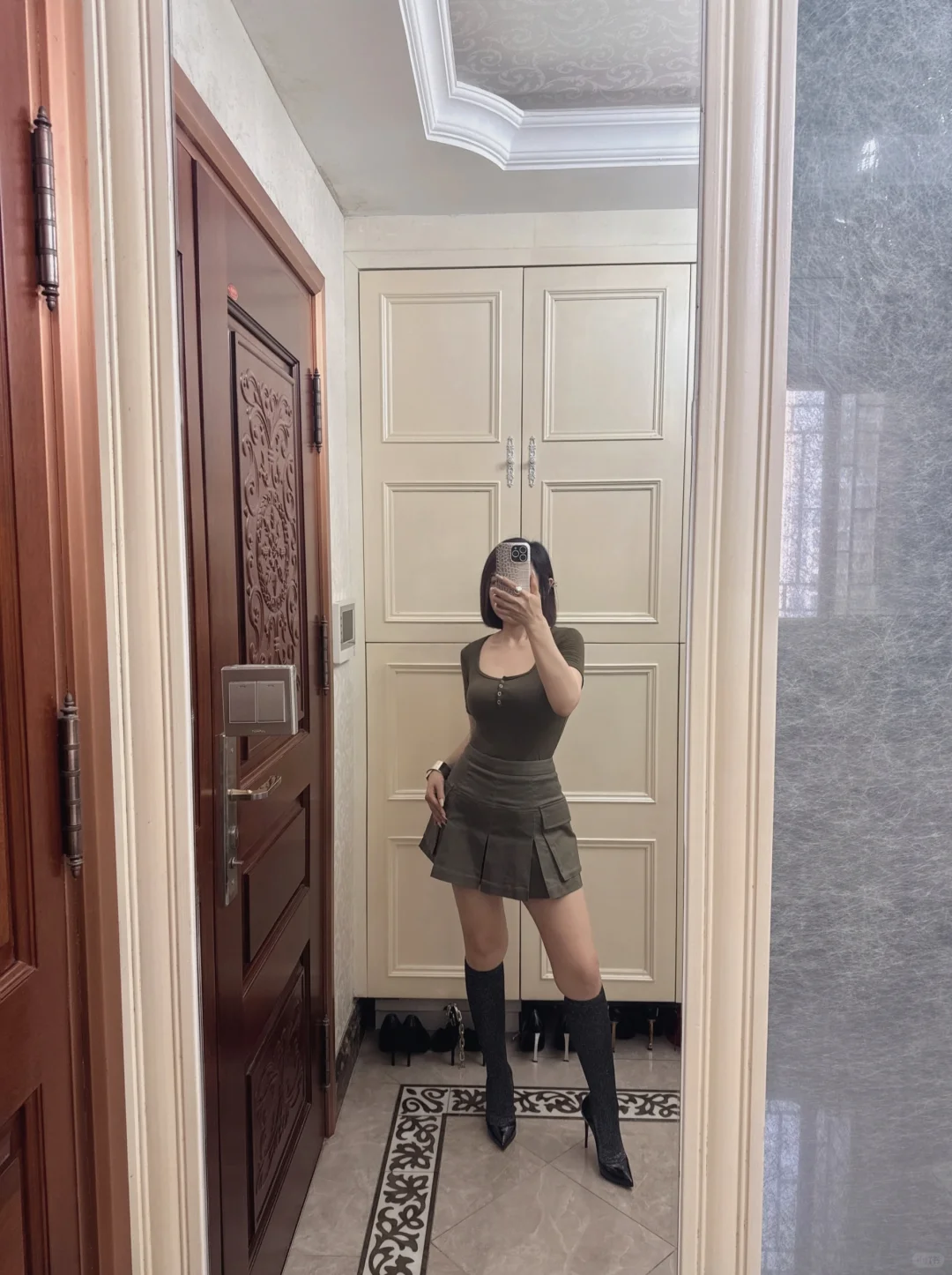 穿搭分享！👩‍🦰💄👠
