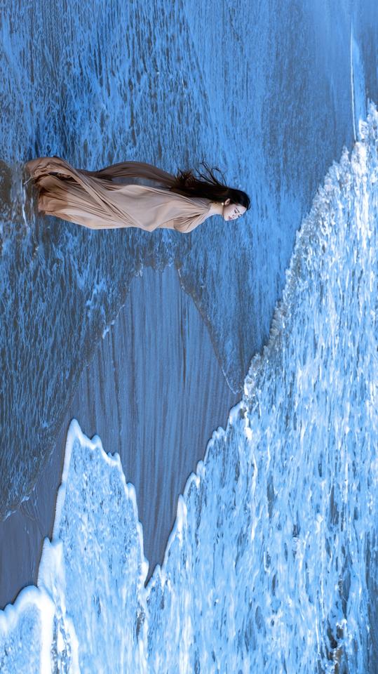 海边氛围感写真 海边情绪大片 蓝冰之境 摄影师和永中 湛江约拍