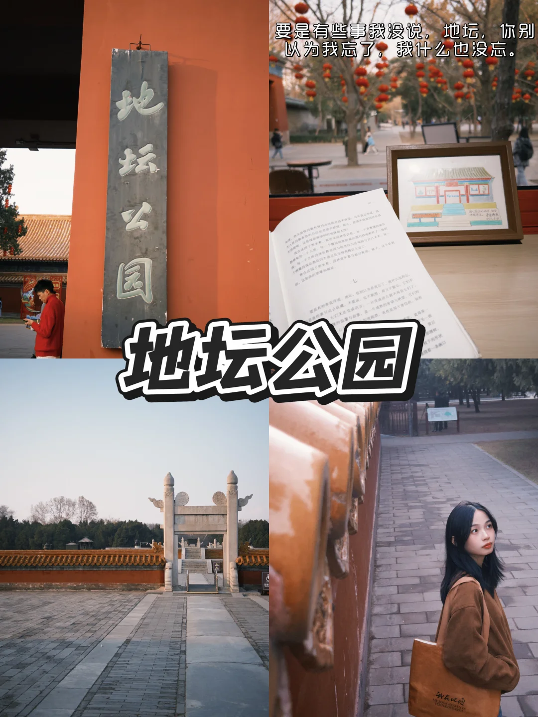 追踪史铁生的笔意｜📍北京 地坛公园