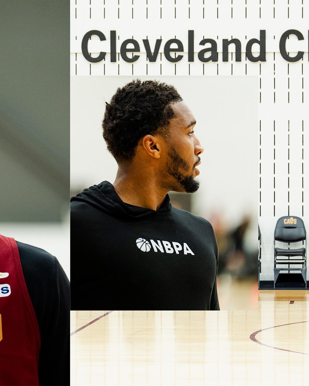 骑士社媒分享球员训练图集：重返工作岗位