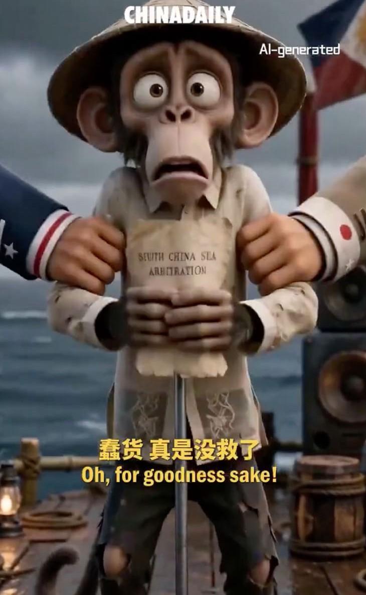刚才看到菲律宾网友在新闻底下留言，说他们自己“像猴子一样被对待”。
这话有点狠。