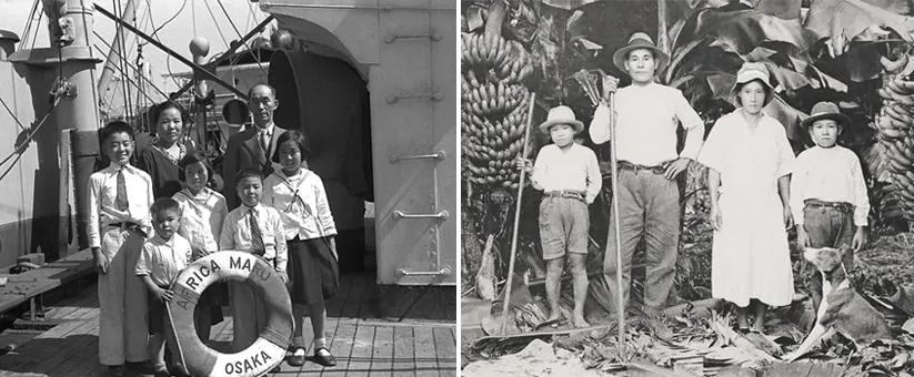 日本向巴西的移民始于 20 世纪初，第一批定居者于 1908 年 6 月 18 